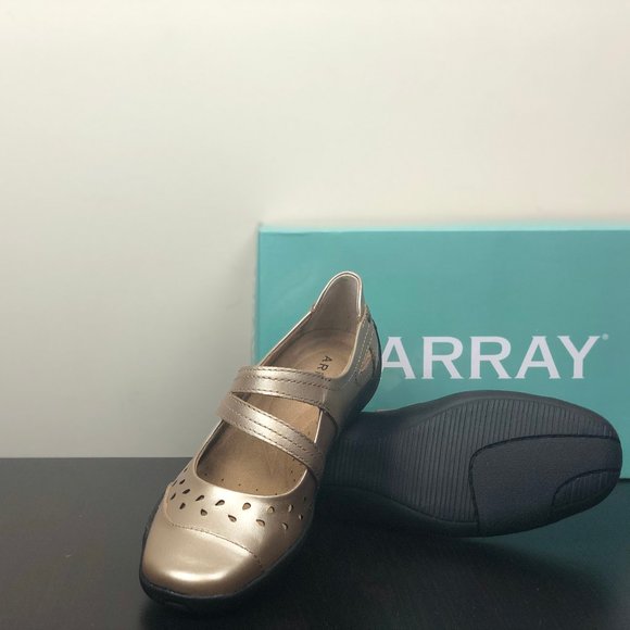 NWB ARRAY Womens Leather Loafers Sz 6.5 - Picture 3 of 3